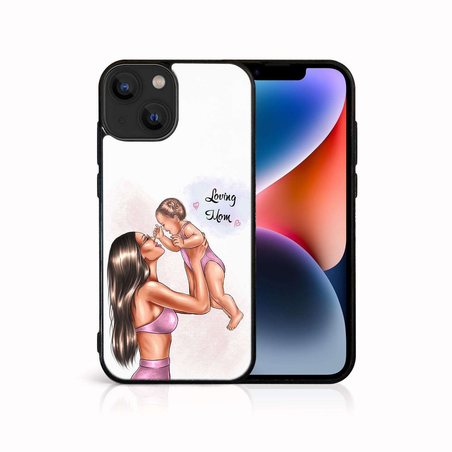 MY ART Ochranný Kryt Pro Apple IPhone 14 LOVING MOM (115)