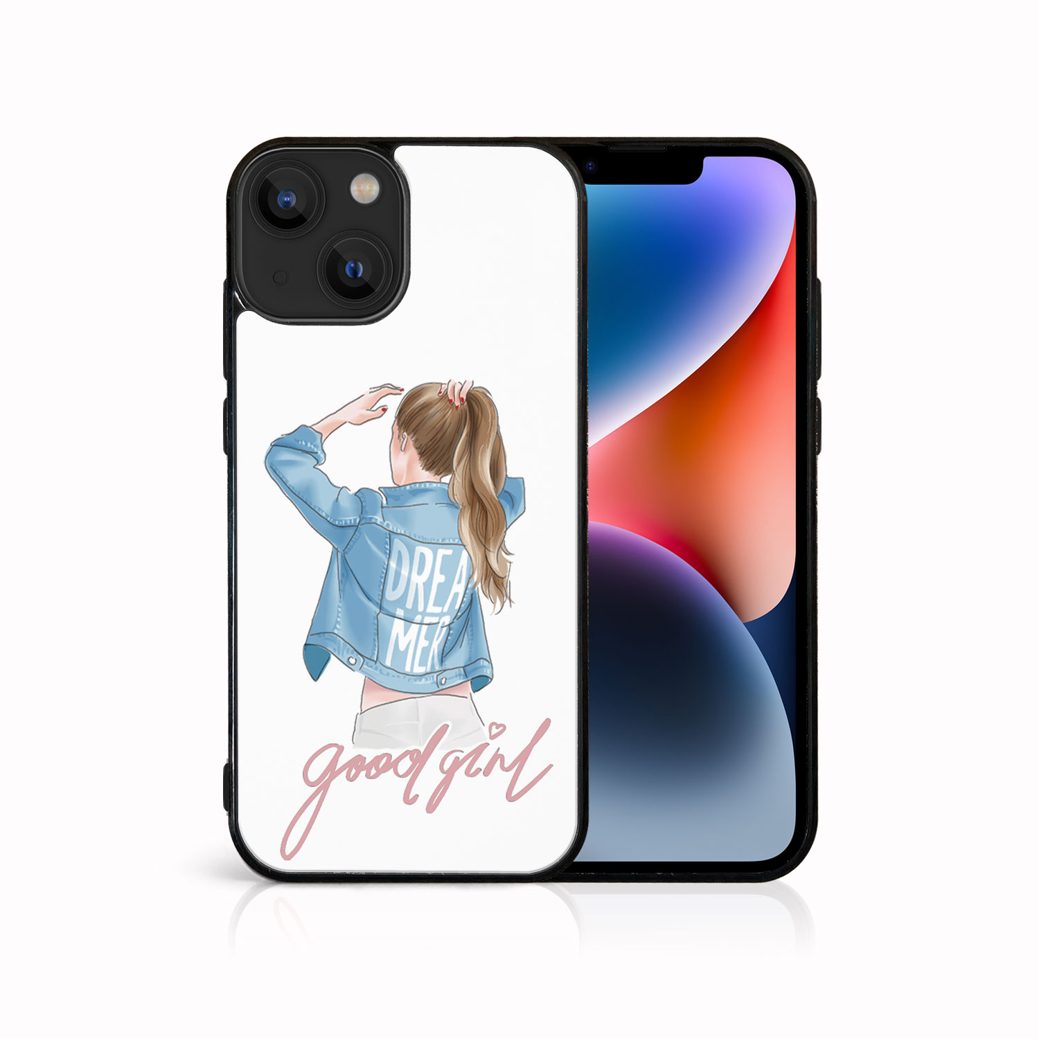 MY ART Ochranný Kryt Pre Apple IPhone 14 GOOD GIRL (130)