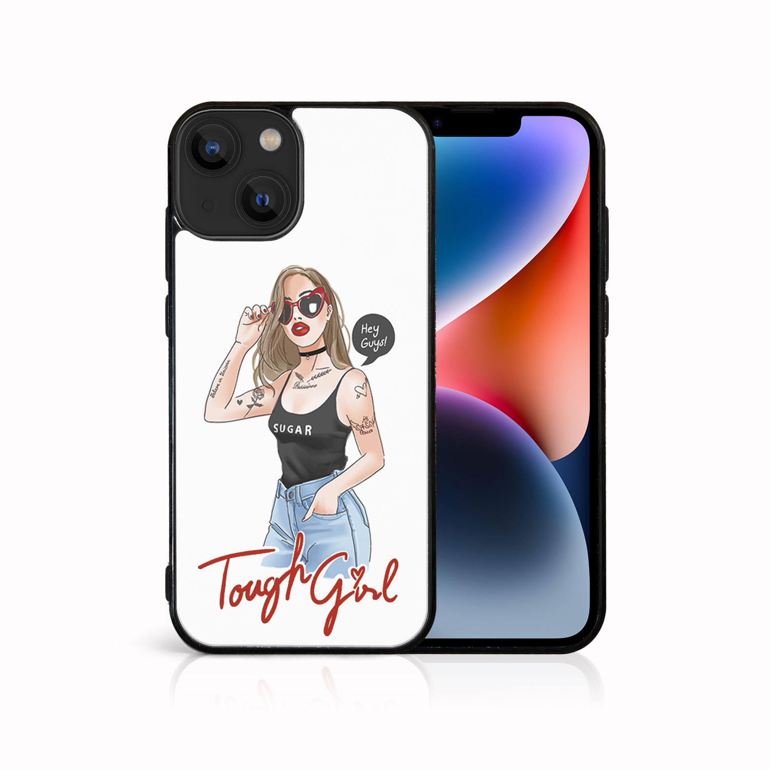 MY ART Ochranný Kryt Pro Apple IPhone 14 Plus TOUGH GIRL (131)