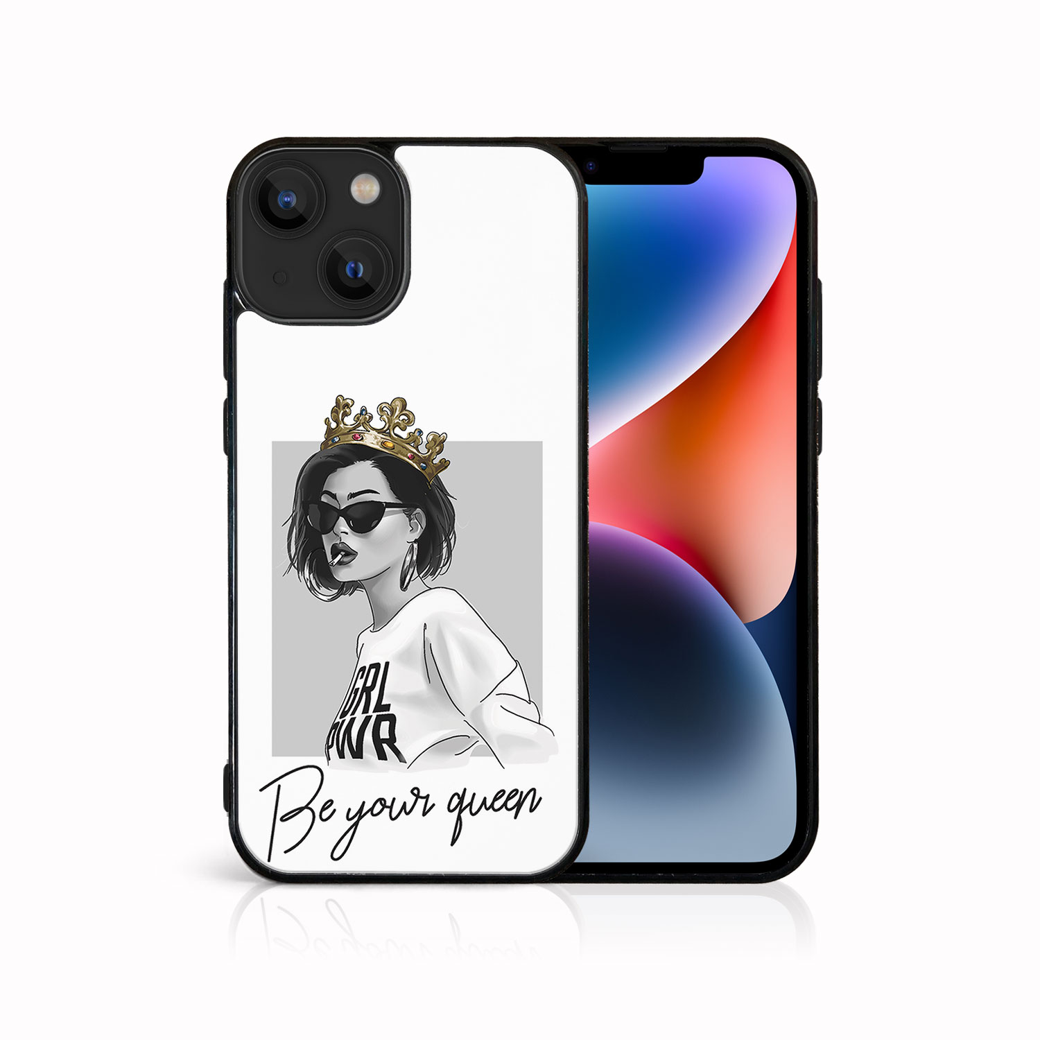 MY ART Ochranný Kryt Pro Apple IPhone 14 QUEEN (139)