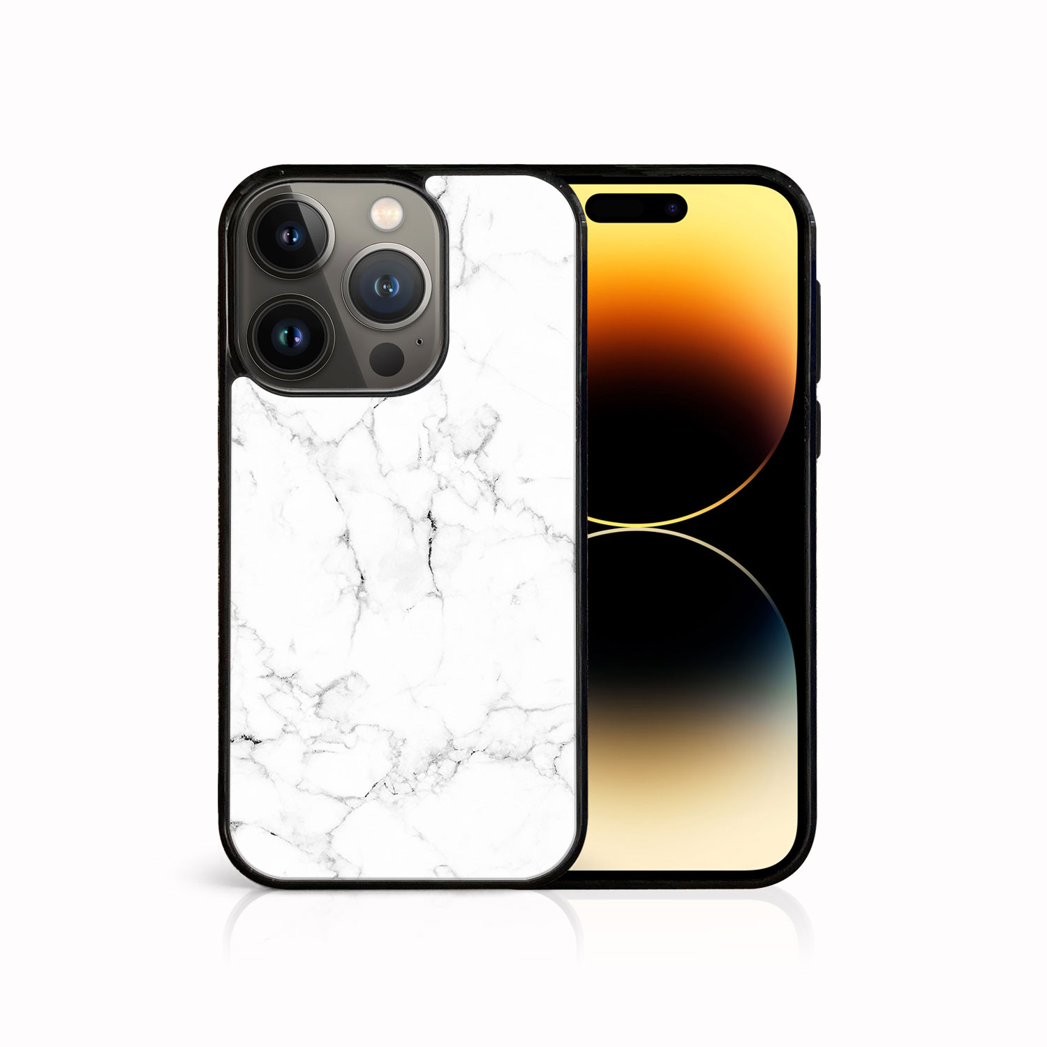 MY ART Ochranný Kryt Pre Apple IPhone 14 Pro WHITE MARBLE (144)