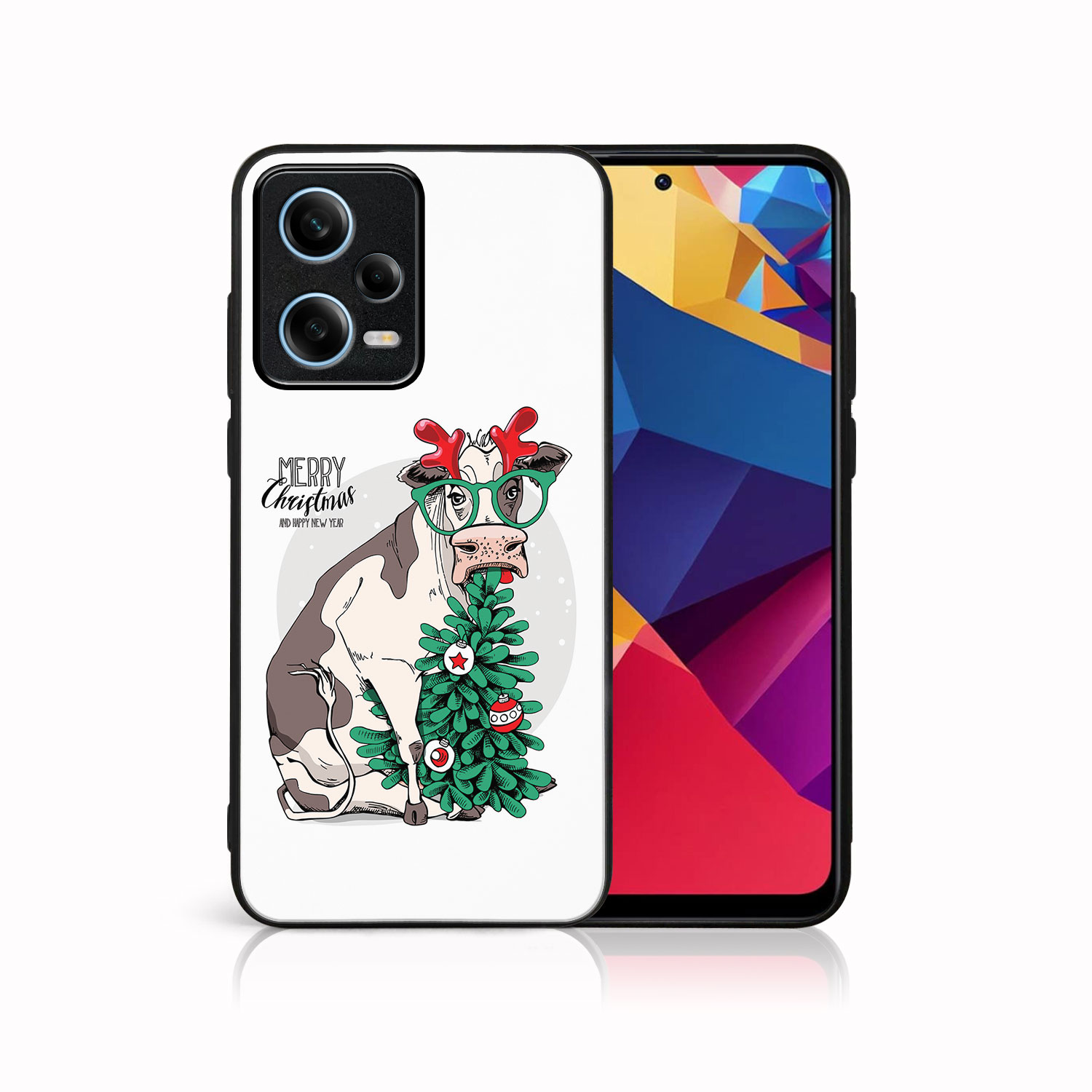 MY ART Kryt S Vánočním Designem Xiaomi Redmi Note 12 Pro 5G CHRISTMAS (074)