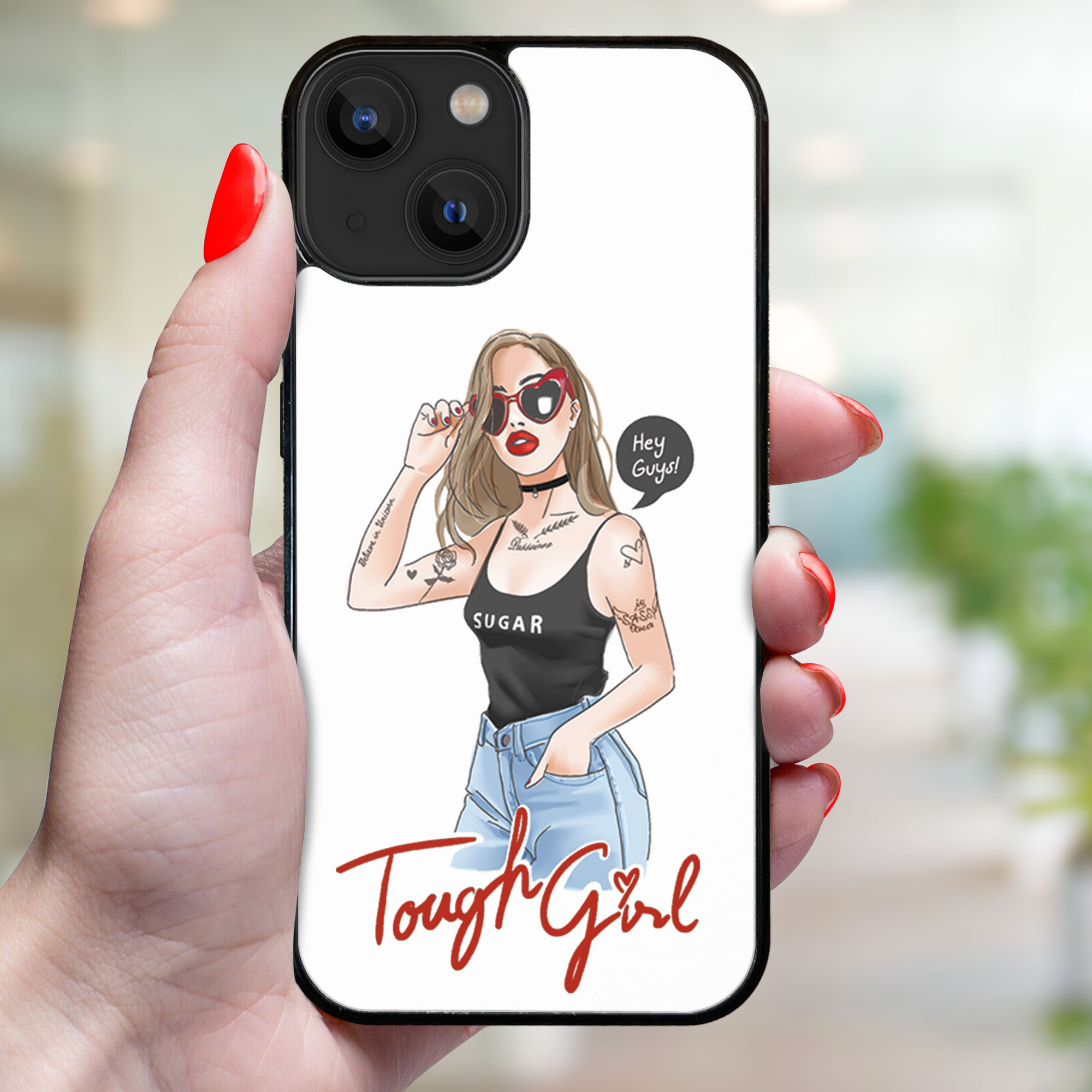 MY ART Ochranný Kryt Pro Apple IPhone 14 Plus TOUGH GIRL (131)