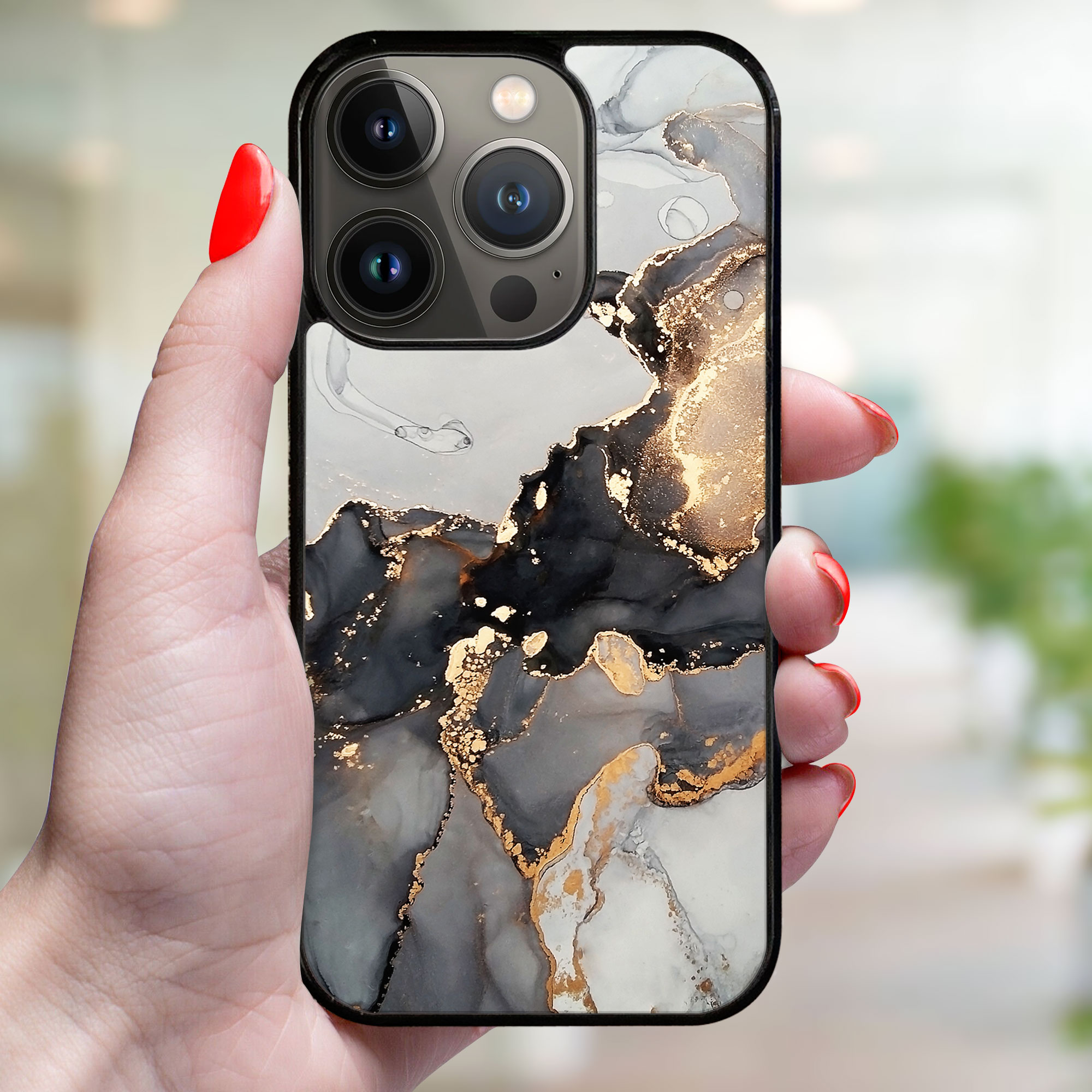 MY ART Ochranný Kryt Pre Apple IPhone 14 Pro GREY MARBLE (140)