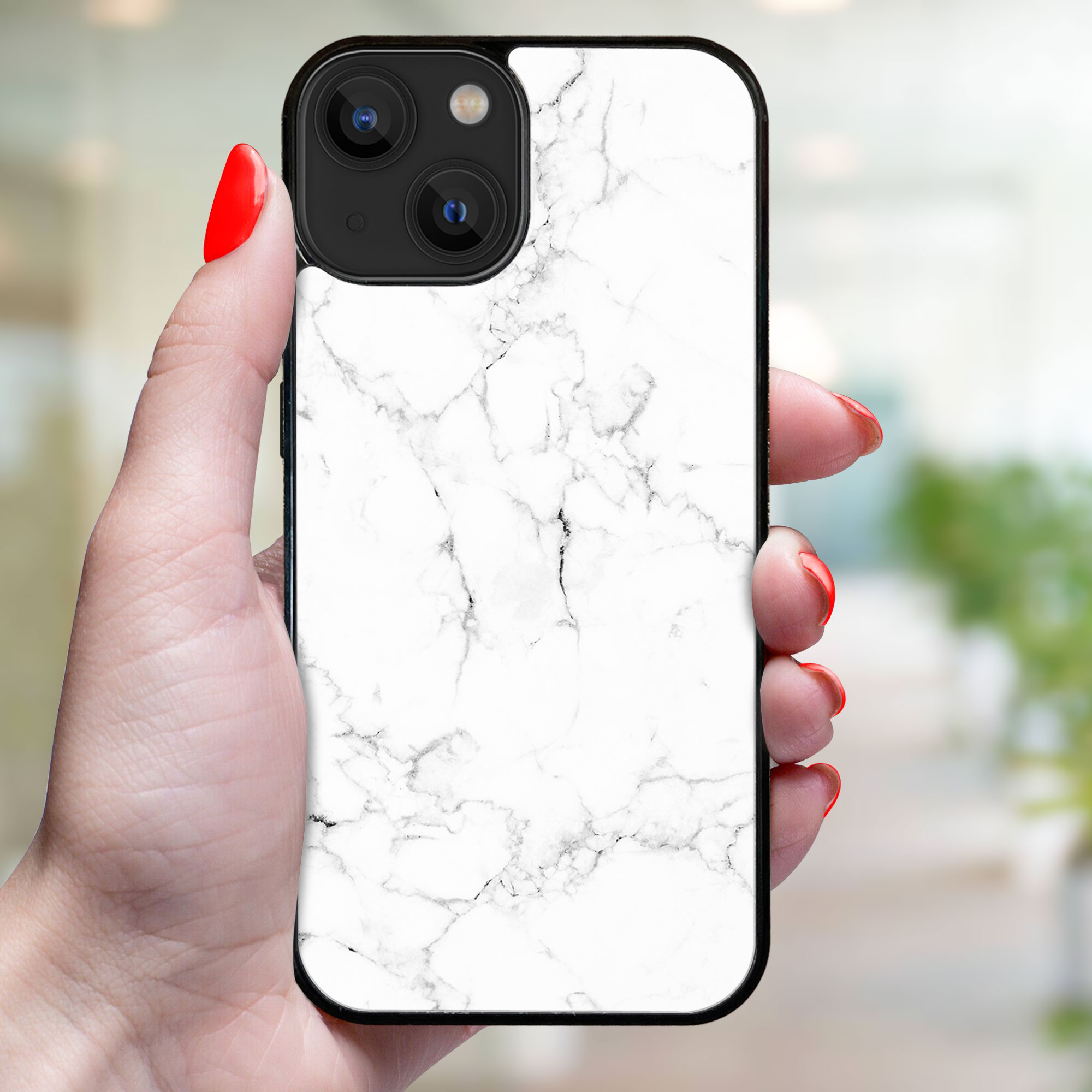 MY ART Ochranný Kryt Pro Apple IPhone 14 Plus WHITE MARBLE (144)