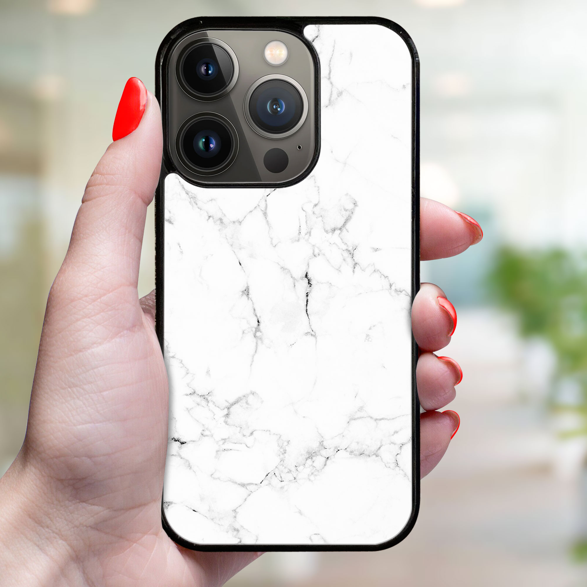 MY ART Ochranný Kryt Pre Apple IPhone 14 Pro WHITE MARBLE (144)