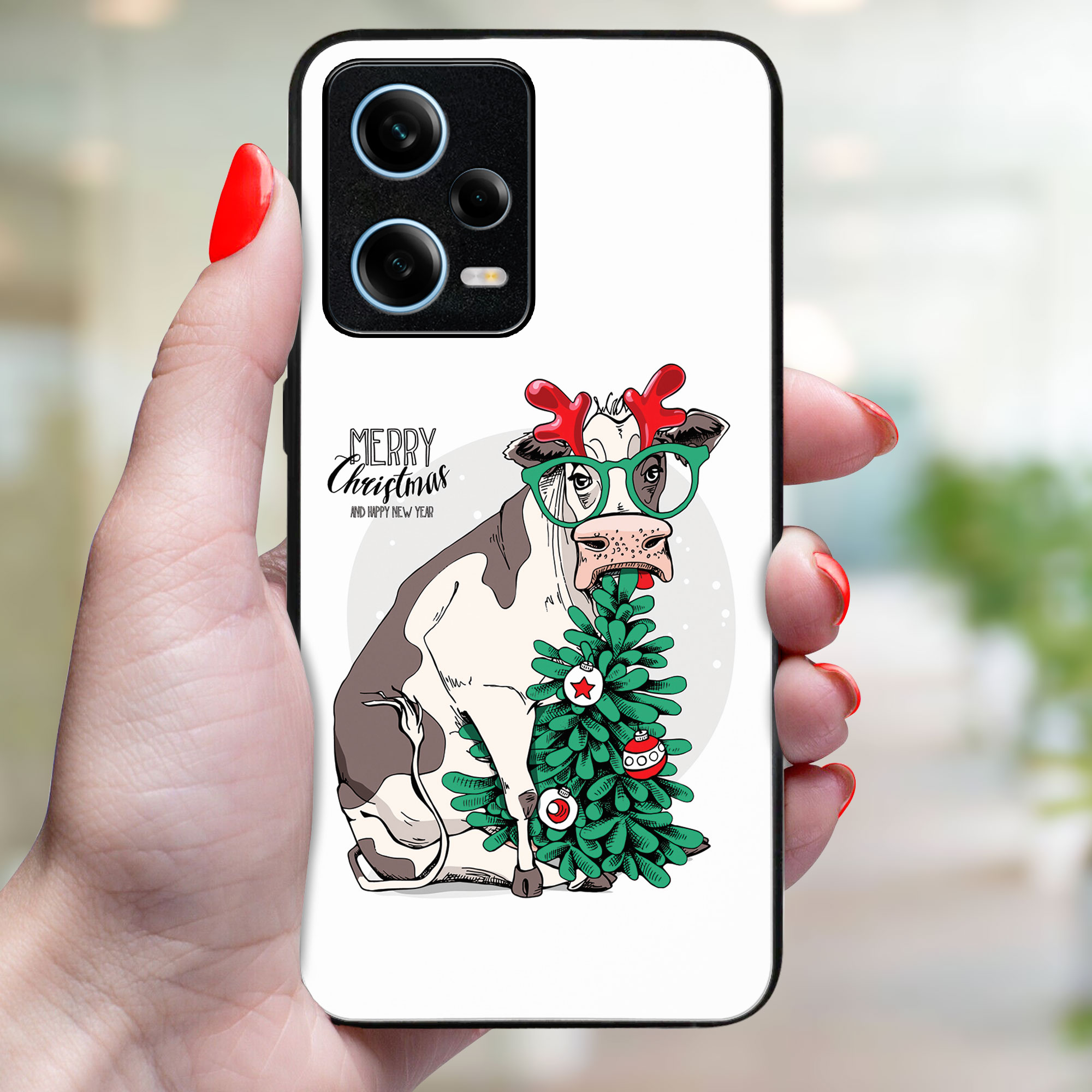 MY ART Kryt S Vánočním Designem Xiaomi Redmi Note 12 Pro 5G CHRISTMAS (074)