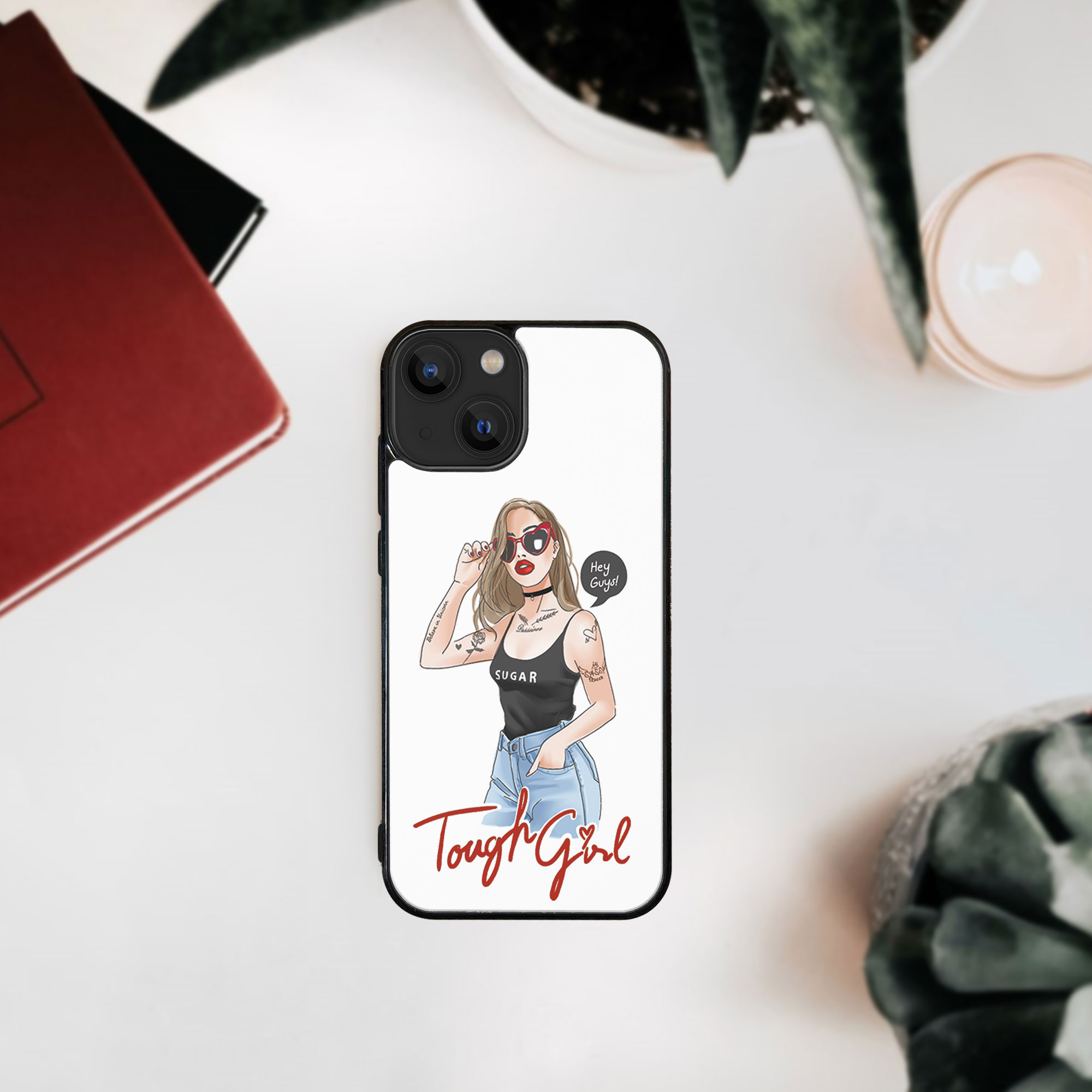 MY ART Ochranný Kryt Pro Apple IPhone 14 Plus TOUGH GIRL (131)