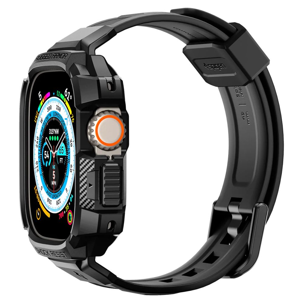 SPIGEN RUGGED ARMOR PRO Apple Watch Ultra 1/2 49mm BLACK