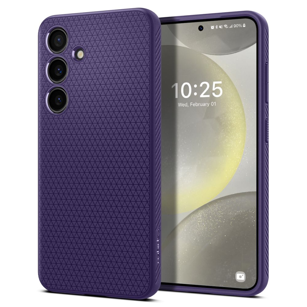 SPIGEN LIQUID AIR Ochranný Kryt Pre Samsung Galaxy S24 5G DEEP PURPLE