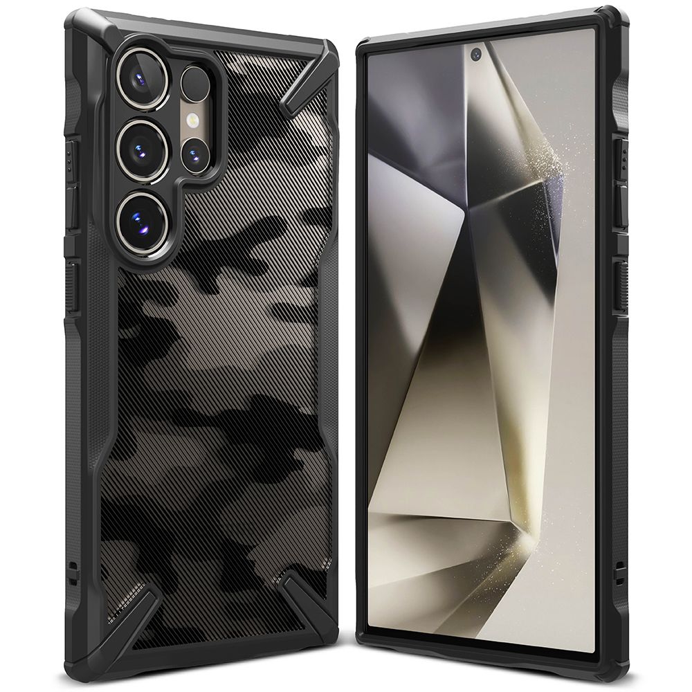 RINGKE FUSION X Kryt Pro Samsung Galaxy S24 Ultra 5G CAMO