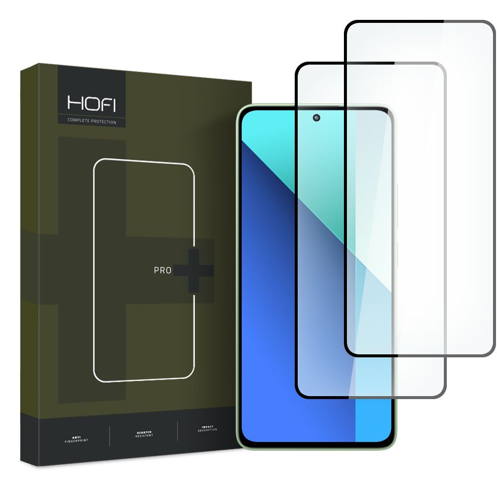 HOFI PRO+ 2x 3D Ochranné Sklo Pro Xiaomi Redmi Note 13