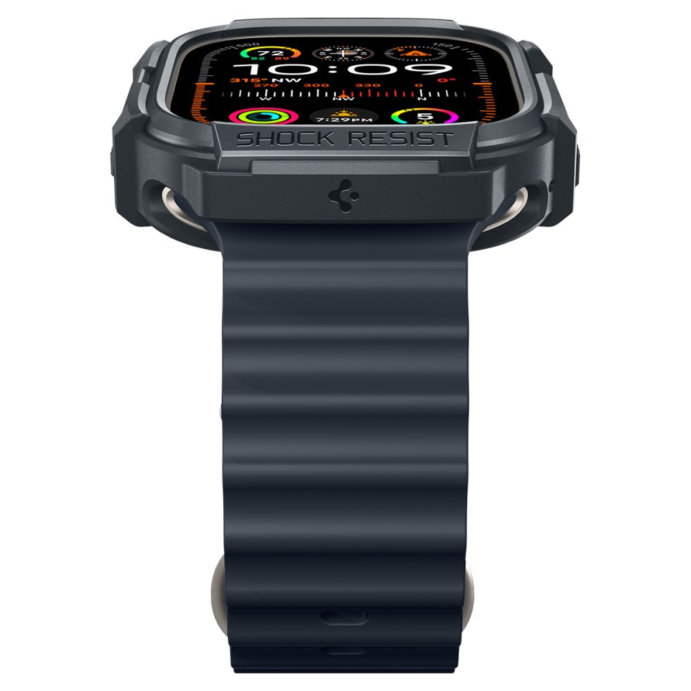 SPIGEN RUGGED ARMOR Obal Na Hodinky Apple Watch 1/2 49mm DARK GREY