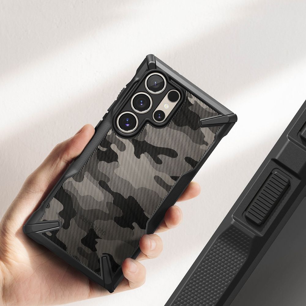 RINGKE FUSION X Kryt Pro Samsung Galaxy S24 Ultra 5G CAMO