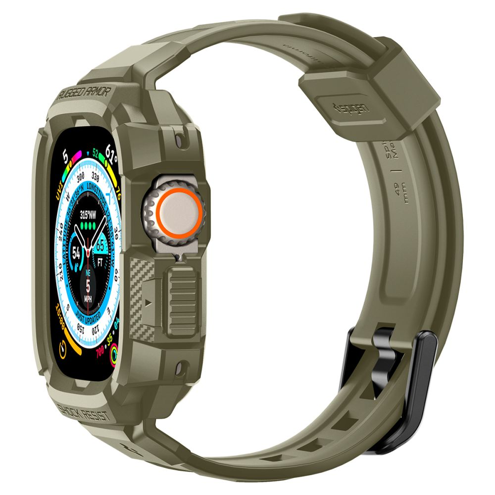 SPIGEN RUGGED ARMOR PRO Apple Watch Ultra 1/2 49mm VINTAGE KHAKI