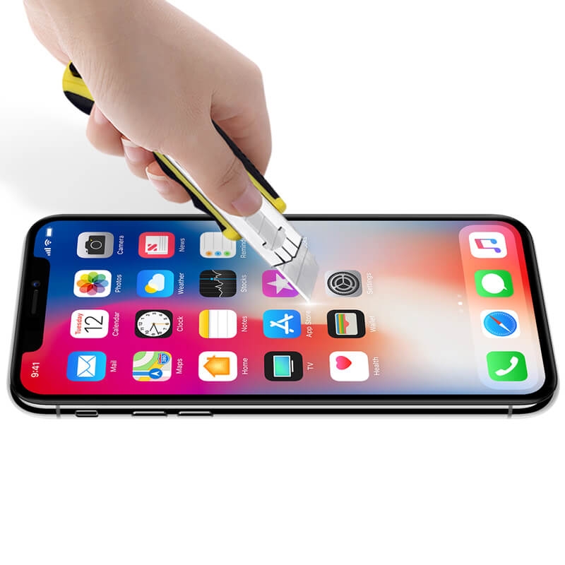 3D Tvrzené (temperované) Sklo Apple IPhone XR / IPhone 11 černé