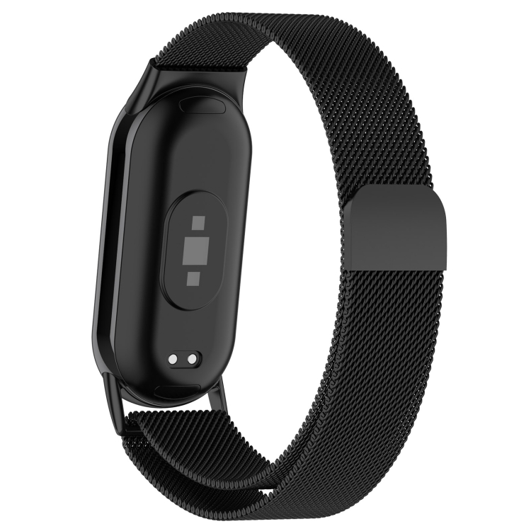 MILANESE Kovový řemínek Pro Xiaomi Smart Band 9 černý