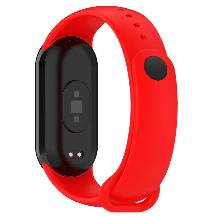 SILICONE Vyměnitelný řemínek Pro Xiaomi Smart Band 9 červený