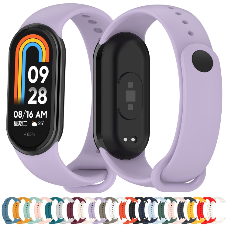 SILICONE Vyměnitelný řemínek Pro Xiaomi Smart Band 9 Růžový