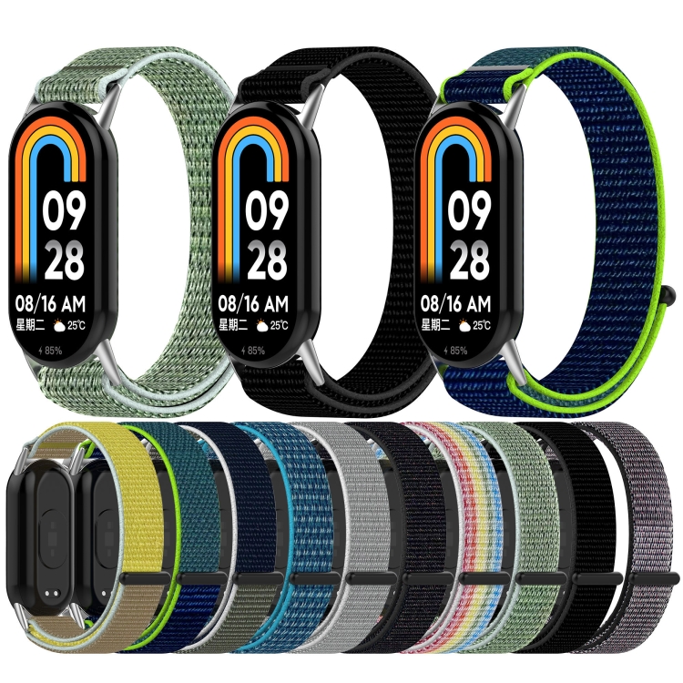 NYLON Vyměnitelný řemínek Pro Xiaomi Smart Band 9 COLORFUL