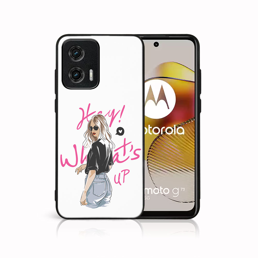 MY ART Ochranný Kryt Pro Motorola Moto G73 5G WHATSUP (132)