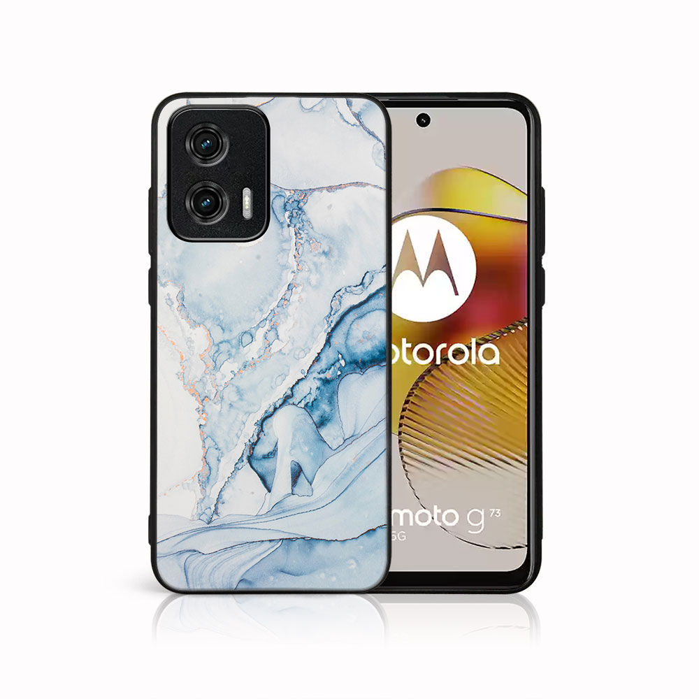 MY ART Ochranný Kryt Pro Motorola Moto G73 5G LIGHT BLUE (149)