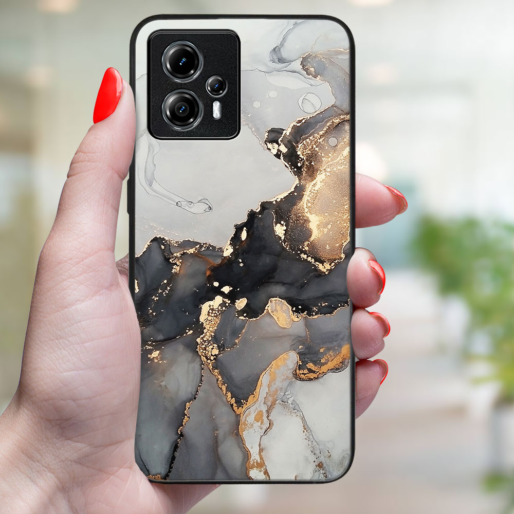 MY ART Ochranný Kryt Pro Motorola Moto G84 5G GREY MARBLE (140)