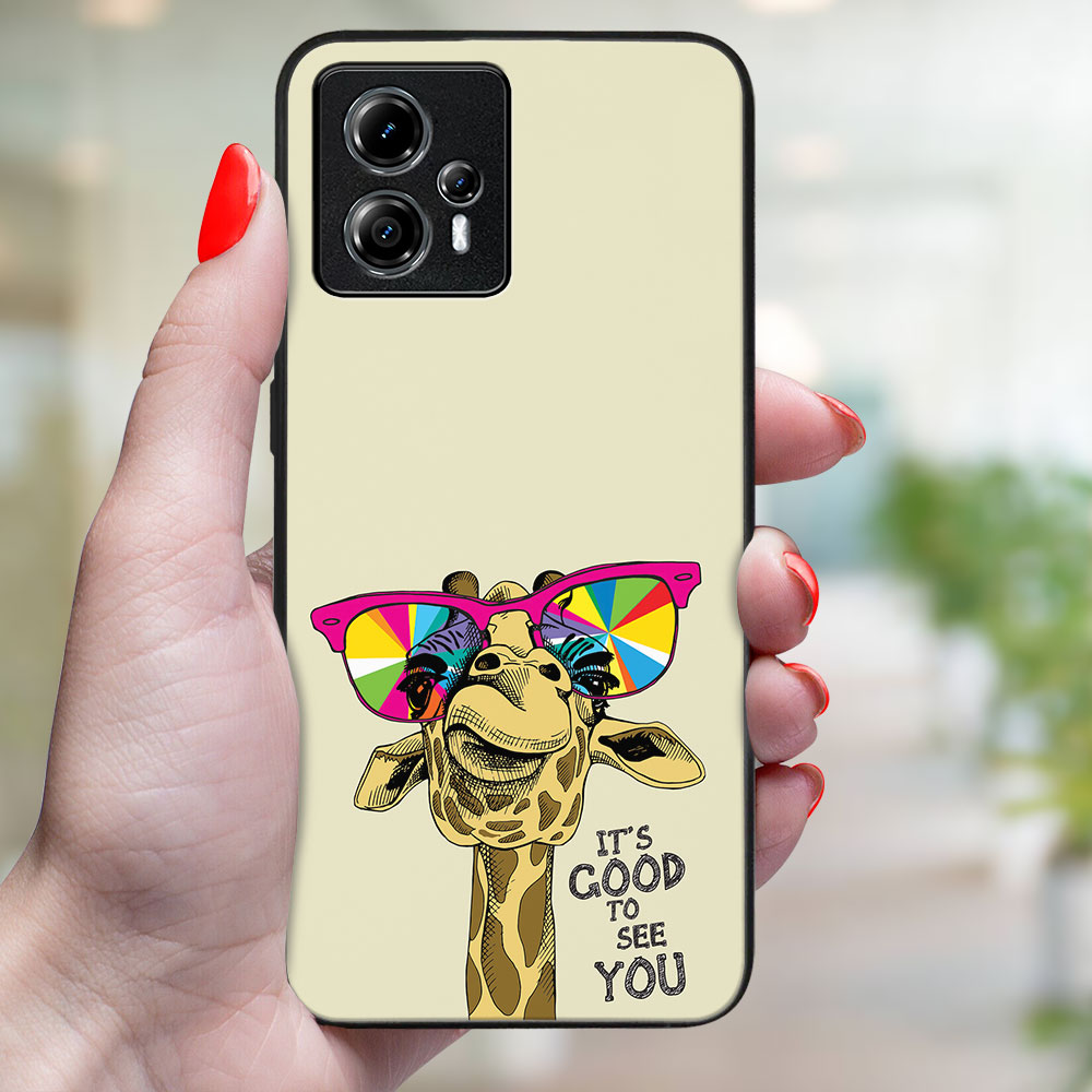 MY ART Ochranný Kryt Pro Motorola Moto G84 5G GIRAFFE (180)