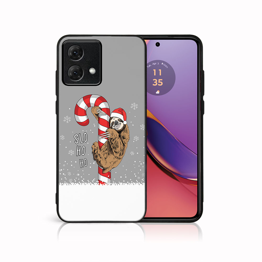 MY ART Kryt S Vánočním Designem Motorola Moto G84 5G CANDY (076)