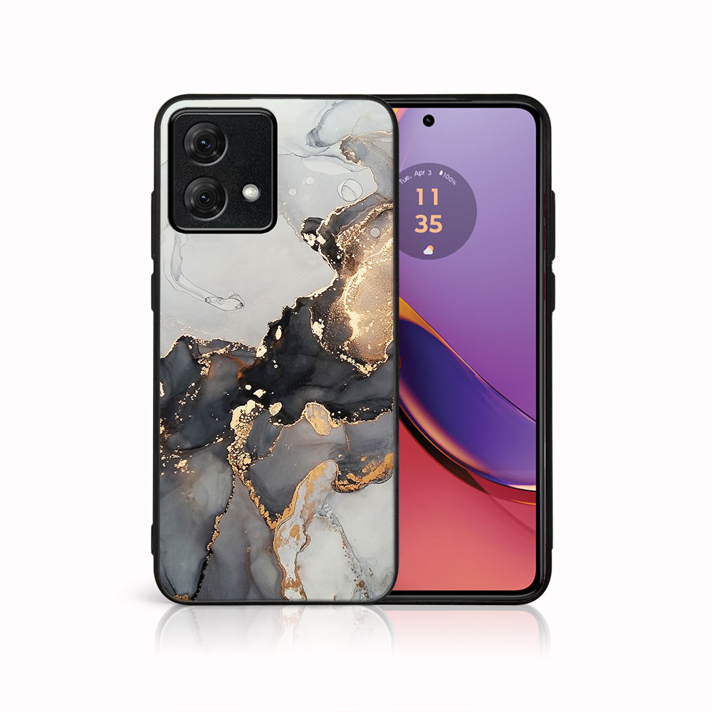 MY ART Ochranný Kryt Pro Motorola Moto G84 5G GREY MARBLE (140)