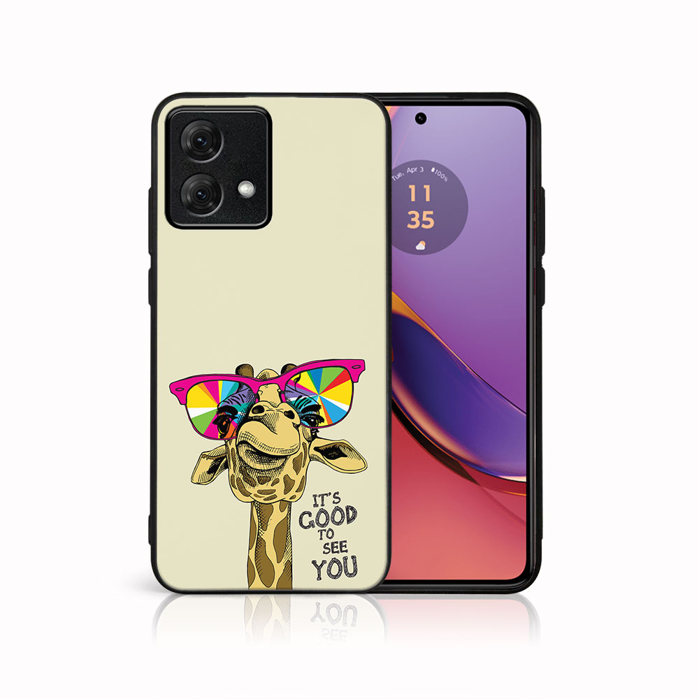 MY ART Ochranný Kryt Pro Motorola Moto G84 5G GIRAFFE (180)