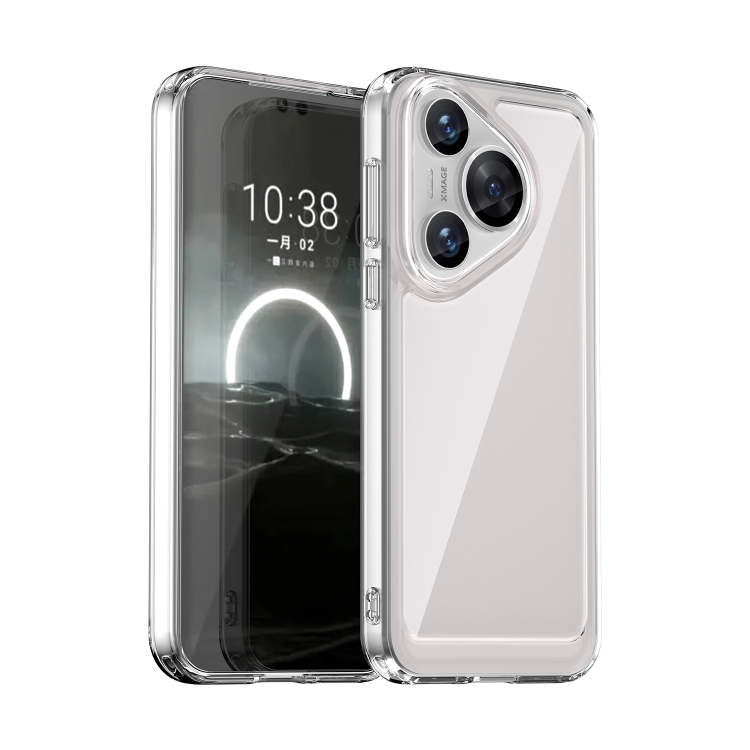 CRYSTAL Ochranný Obal Pro Huawei Pura 70 Průhledný