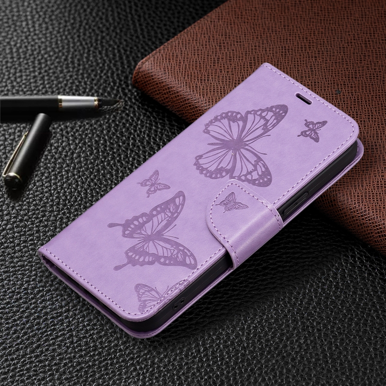 ART BUTTERFLY Peněženkový Obal Pro Xiaomi Redmi Note 13 Fialový