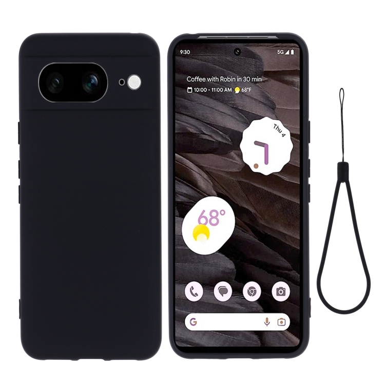 RUBBER Ochranný Kryt Pro Google Pixel 8 černý