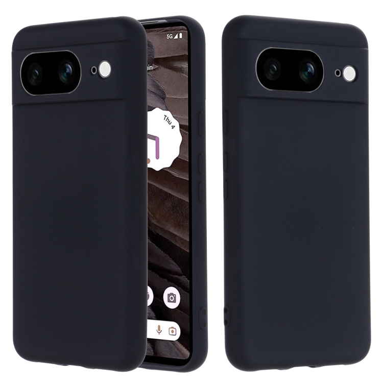 RUBBER Ochranný Kryt Pro Google Pixel 8 černý