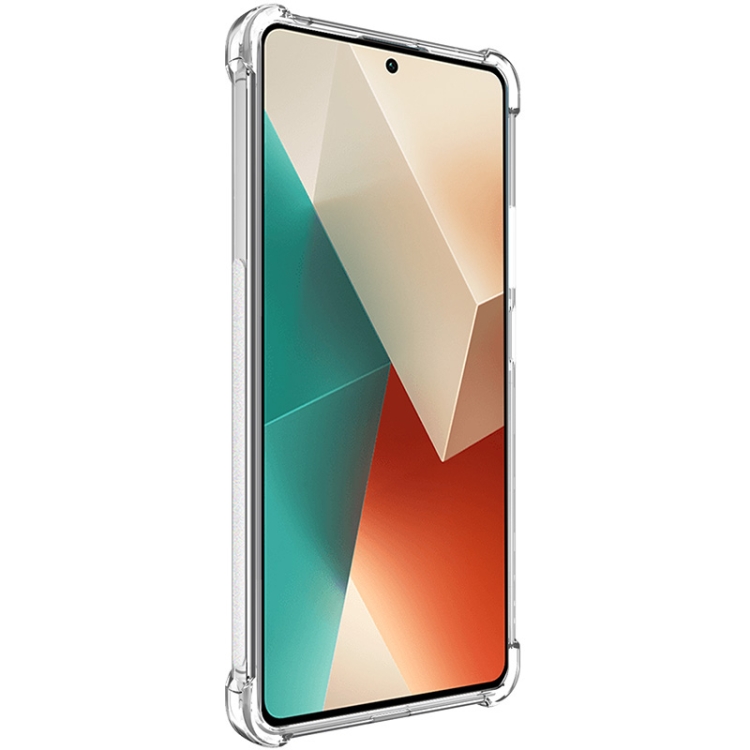 IMAK Ochranný Silikonový Obal Pro Xiaomi Redmi Note 13 5G Průhledný