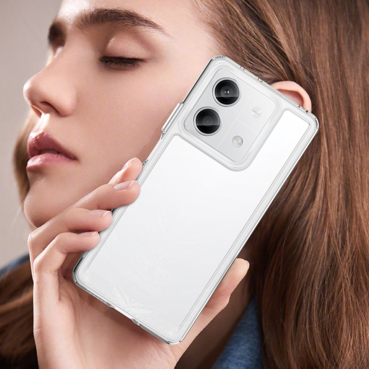 CRYSTAL Ochranný Kryt Pro Xiaomi Redmi Note 13 5G Průhledný