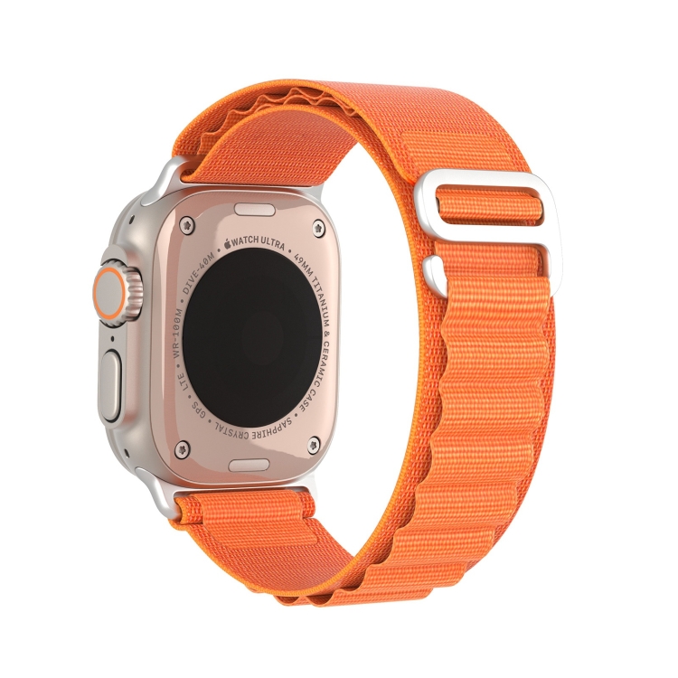 DUX GS Nylonový řemínek Pro Apple Watch SE / SE 2022 / SE 2023 (44mm) Oranžový