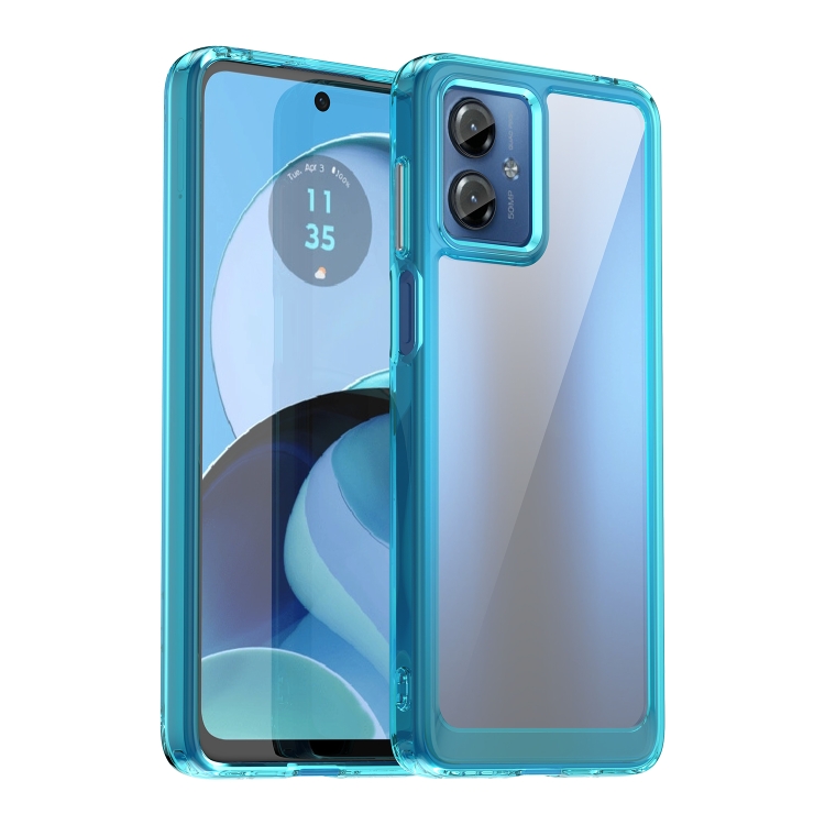 CRYSTAL Ochranný Kryt Pro Motorola Moto G14 Tyrkysový