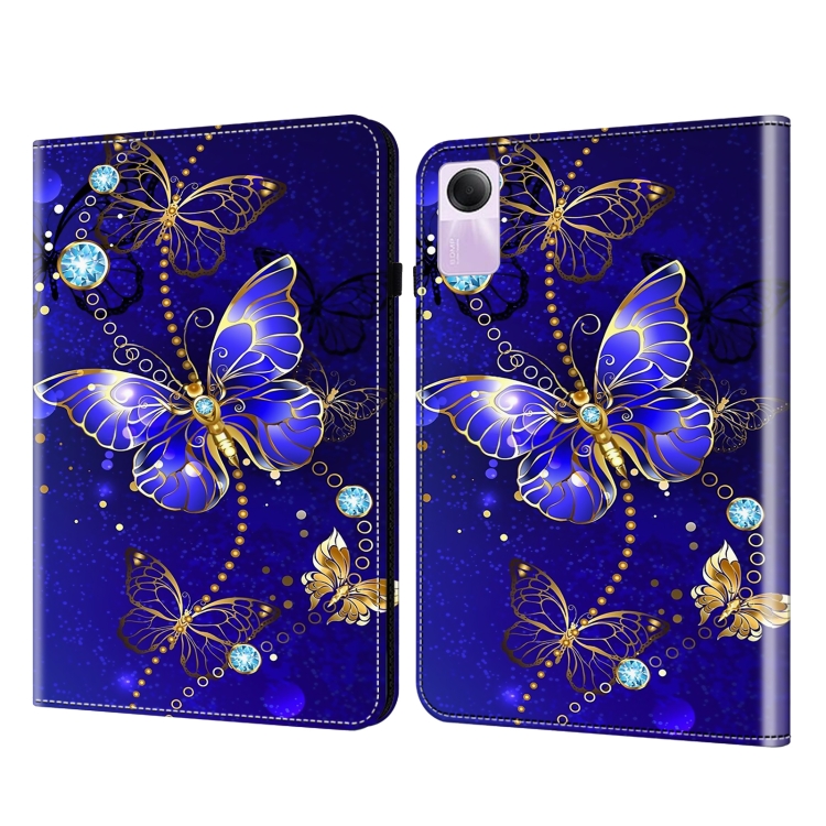 ART Zaklápěcí Pouzdro Pro Xiaomi Redmi Pad SE BLUE BUTTERFLIES