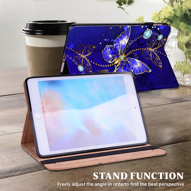 ART Zaklápěcí Pouzdro Pro Xiaomi Redmi Pad SE BLUE BUTTERFLIES