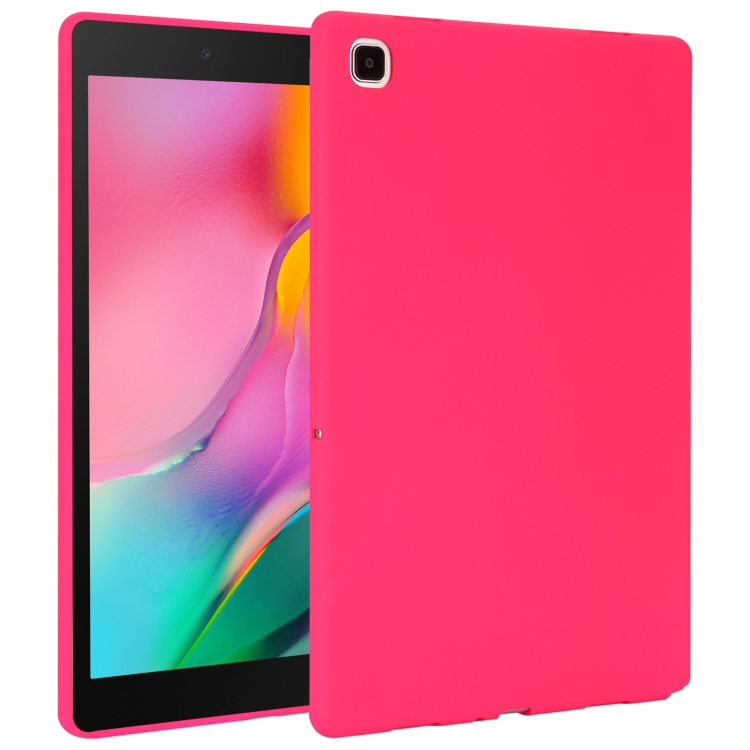 RUBBER Ochranný Kryt Pro Samsung Galaxy Tab A 8.0 2019 (T290/T295) Neonově Růžový