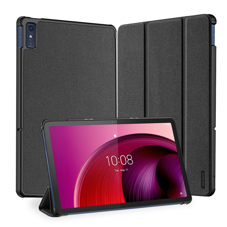 DUX DOMO Zaklápěcí Pouzdro Lenovo Tab M10 5G černé