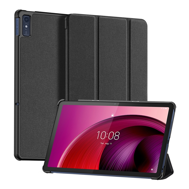 DUX DOMO Zaklápěcí Pouzdro Lenovo Tab M10 5G černé