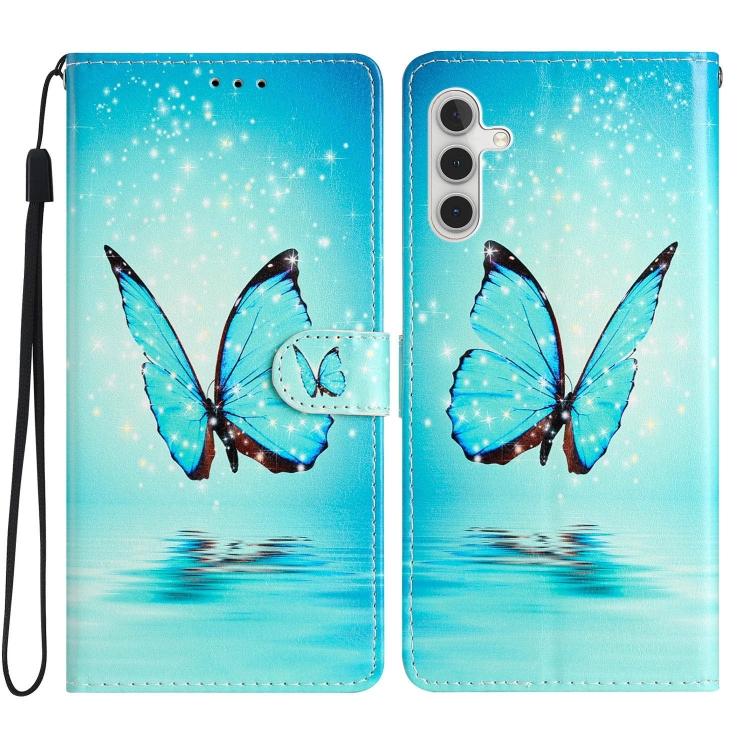 ART Peněženkový Kryt Pro Samsung Galaxy A05s BUTTERFLY