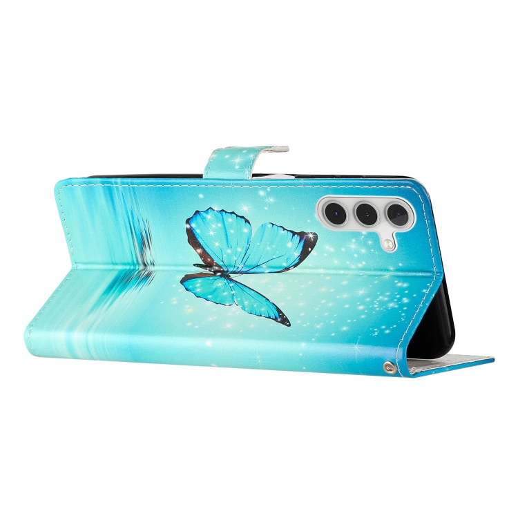 ART Peněženkový Kryt Pro Samsung Galaxy A05s BUTTERFLY