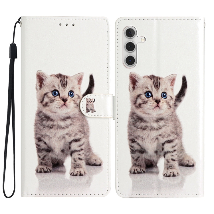 ART Peněženkový Kryt Pro Samsung Galaxy A05s LITTLE CAT