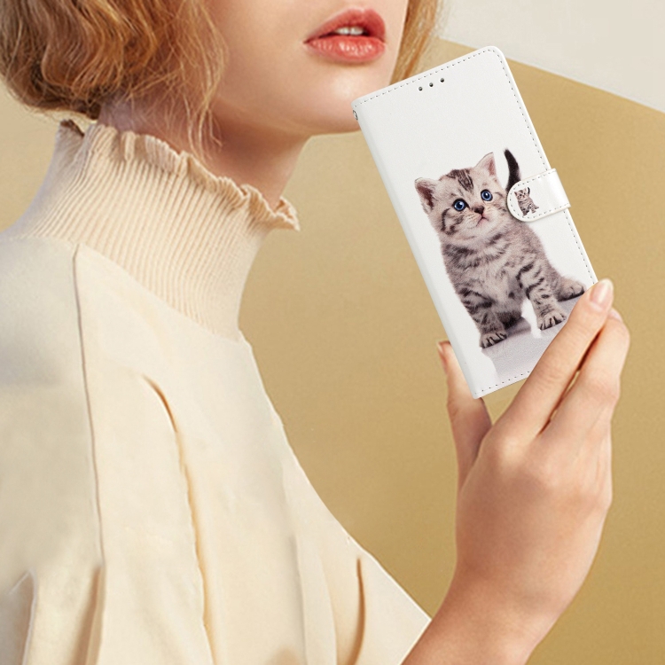 ART Peněženkový Kryt Pro Samsung Galaxy A05s LITTLE CAT