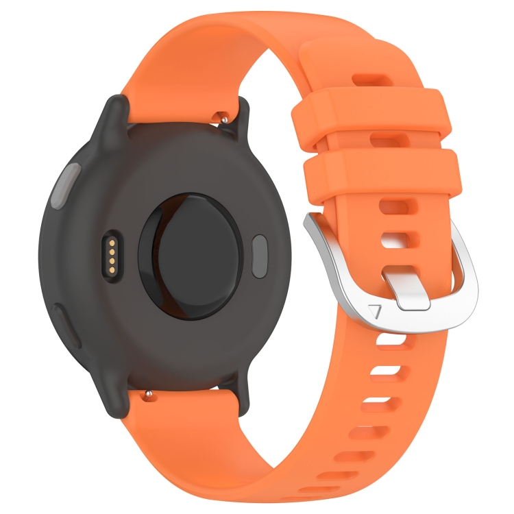 SILICONE Řemínek Pro Garmin Vivo Active 5 Oranžový