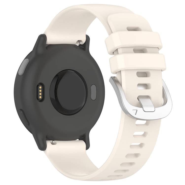 SILICONE Řemínek Pro Garmin Vivo Active 5 Béžový